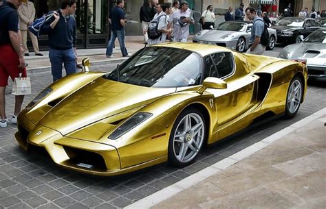 Ferrari Enzo Gallery 25 Crazy Custom Gold Cars Complex