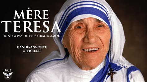 MÈRE TERESA IL N Y A PAS DE PLUS GRAND AMOUR Bande Annonce