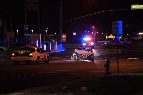 Man Cited After Crashing Into Victorville Police Car - VVNG - Victor Valley News