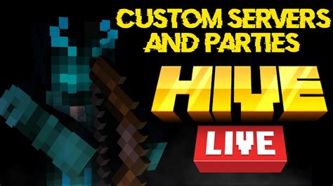 Live On The Hive Custom Servers And Parties Road To 150 Subs