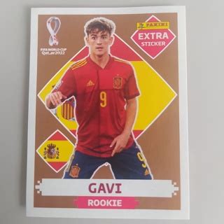 Figurinhas Extra LEGEND Copa Do Mundo 2022 GAVI ORIGINAL PANINI