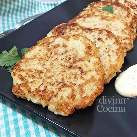 Tortitas De Coliflor Fáciles Receta De Divina Cocina