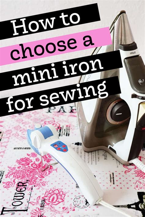 Mini Irons For Sewing And Quilting