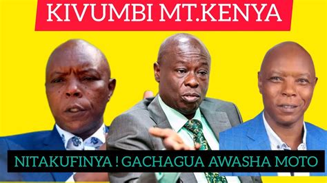 Warning Maina Njenga Amejipata Pabaya Baada Ya Gachagua Kutoa Tangazo