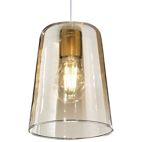 Lustre Classique Top Light Shaded Os S T Mc Plafonnier En Verre