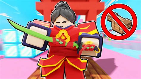 Yuzi Kit With No Armor Pro Gameplay Roblox Bedwars Youtube