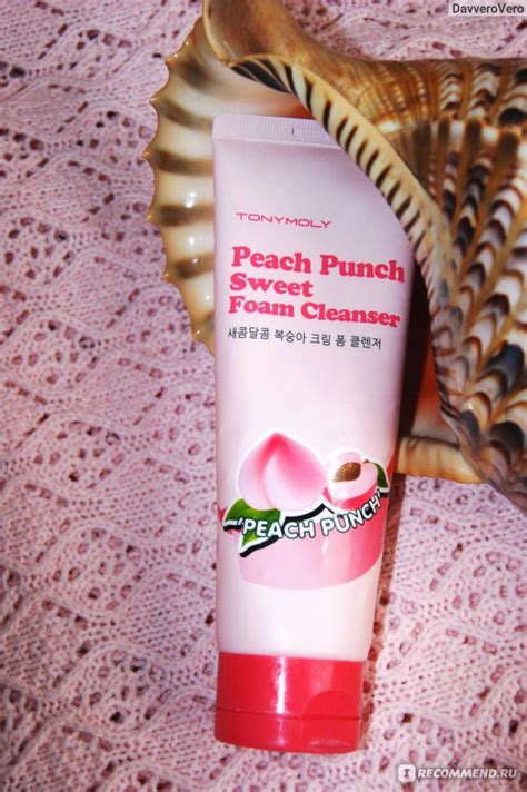 Пенка для умывания TONY MOLY peach Punch Sveet Foam Cleanser ...