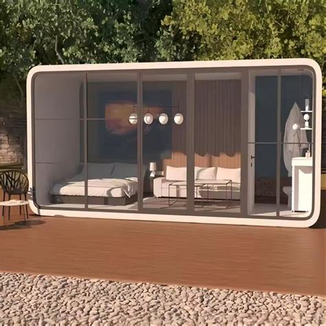 Economic Movable Prefab Prefabricated Demounchable Capsule Hotel Cabin