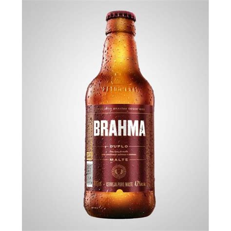 CERVEJA BRAHMA DUPLO MALTE 300 ML Supermercado Ditão Supermercado