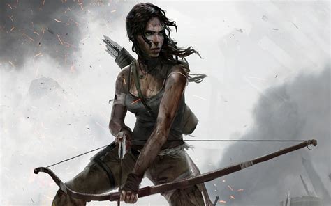 Video Games Artwork Soldier Lara Croft Tomb Raider Person Mythology Screenshot