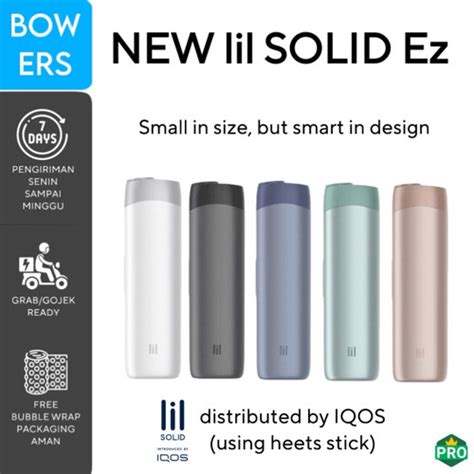 Promo Iqos Lil Solid Ez Limited New Compatible With Heets Rose