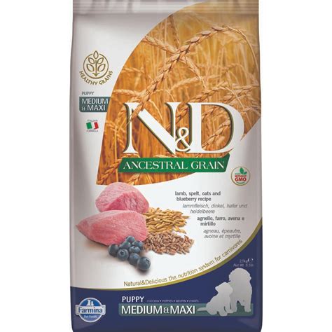 Farmina N&D Puppy Lamb MED-MAXI 12kg - Dried 0 Lamb Vitamin