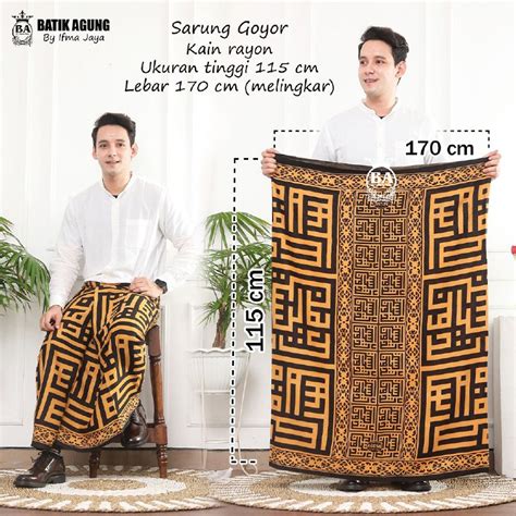 Jual Sarung Kufi Kali Grafi Kaligrafi Gloyor Remaja Wanita Sarung Batik