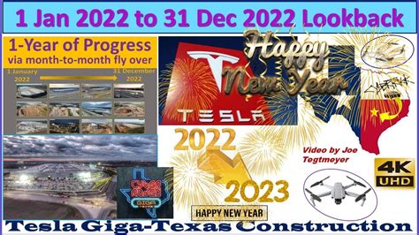 2022 Giga Texas Year In Review Celebration 1 January To 31 December