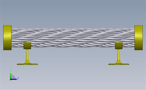 钢丝绳solidworks 2007模型图纸下载 懒石网