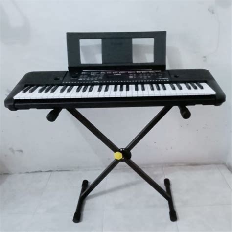 Jual Preloved MEDAN Keyboard Yamaha PSR E263 X Single Stand