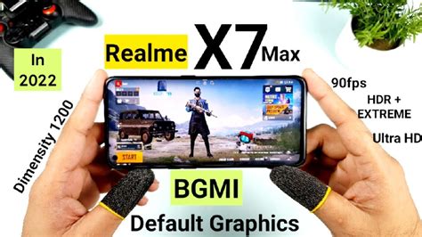 Realme X7 Max BGMI Default Graphics 90fps Ultra HD HDR Extreme