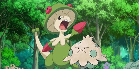 Pokemon Fan Art Brings Leaked Beta Shroomish And Breloom To Life