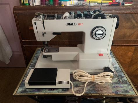 Pfaff 1222 Sewing Machine Sews Smooth And Quiet Very Strong See Details With Idt Ebay