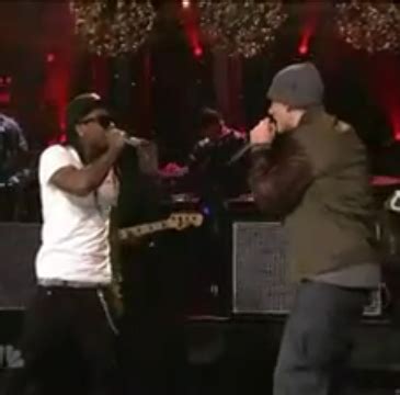 Lil Wayne And Eminem Perform No Love On Saturday Night Live Lyrics