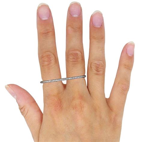 925 Silver Two Finger Ring Double Finger Ring Adjustable Etsy