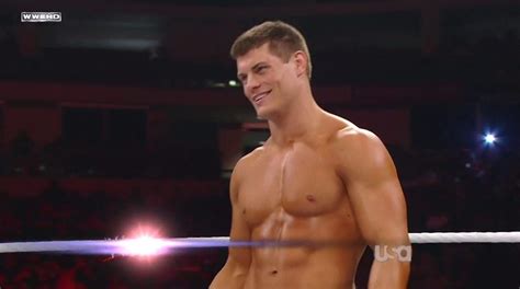 Cody Rhodes Shirtless In Wwe Monday Night Raw Shirtless Men