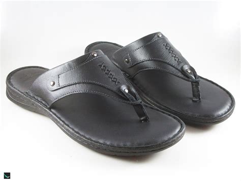 Black Leather Chappal Atelier Yuwa Ciao Jp