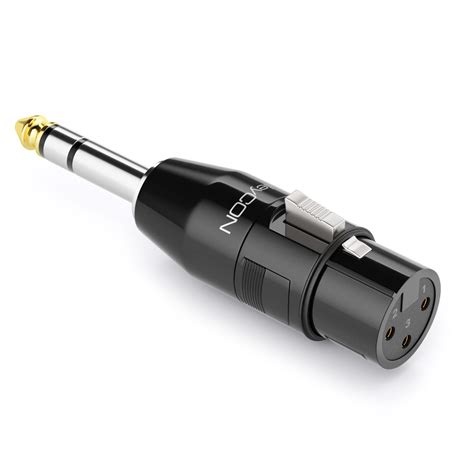 Deleycon Adaptateur Audio Xlr Vers Prise Jack St R O Mm Prise