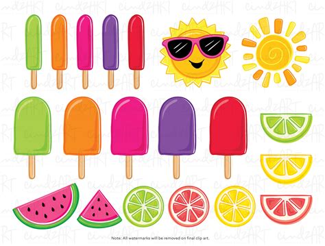 Summer Beach Clipart Pool Party Clip Art Beach Party Clipart Cute