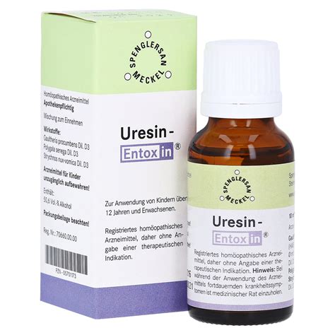 URESIN Entoxin Tropfen 20 Milliliter N1 Kaufen Medpex