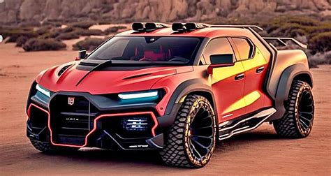 These Badass Bugatti Chiron Pickups Are The Perfect Hummer Ev Rival We