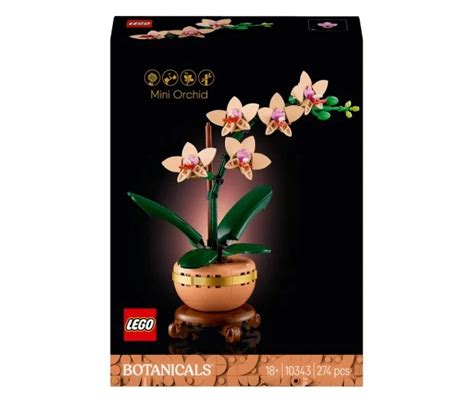 Klocki Zestaw LEGO BOTANICAL COLLECTION 10343 Mała orchidea 17077926618