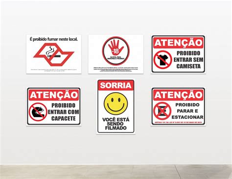 Placa Proibido Parar E Estacionar