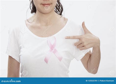 Woman Breast Cancer Awareness Stock Image Image Of Illness Medical