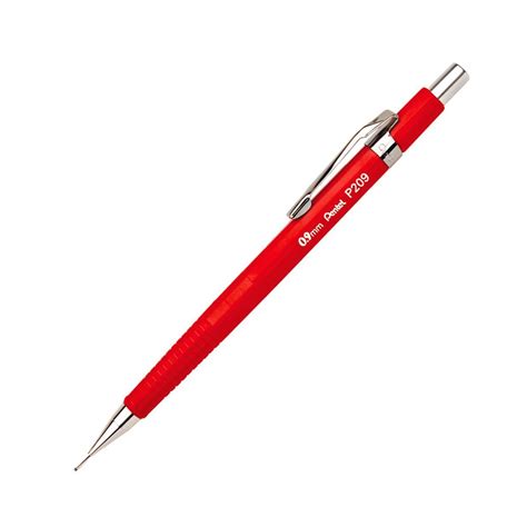 Lapiseira T Cnica Pentel Mm Vermelho P Fr