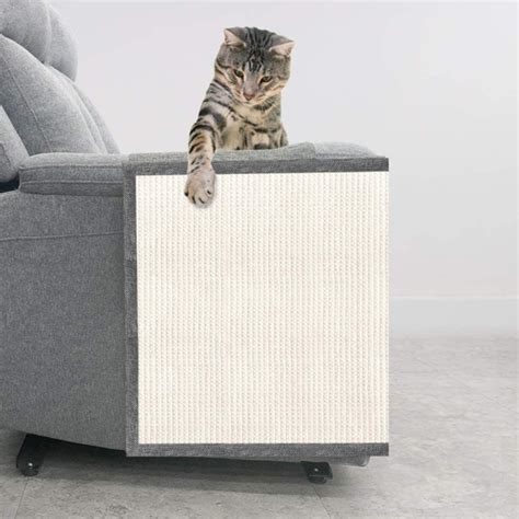 Errolves Griffoir En Sisal Pour Chat Tapis Griffoir De Protection Pour