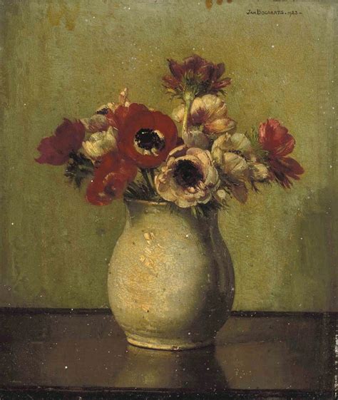 Johannes Jacobus Maria Jan Bogaerts 1878 1962 — Anenomies In A Vase