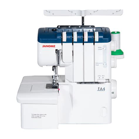 Janome Fa4 4 Thread Serger Moores Sewing Serger Overlock