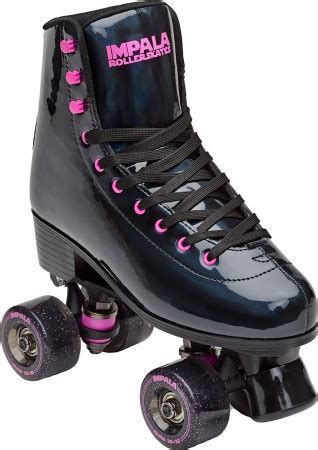 Impala Quad Skate Rollschuh Black Holographic Warehouse One