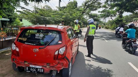 Turun Langsung Lakukan Patroli Dir Lantas Polda Gorontalo Cegat