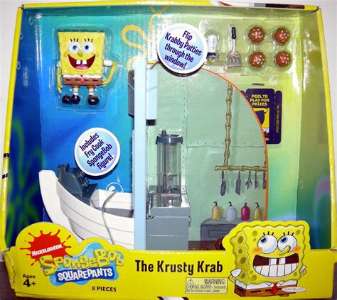 Nickelodeon Spongebob Squarepants Krabby Patty Cook Playset