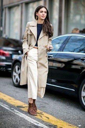 Cómo combinar una gabardina en beige 279 outfits Estilo de