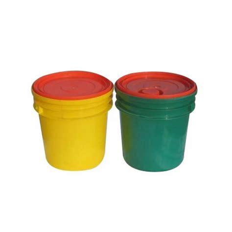 Plain Yellow And Green 5 Kg Grease Container At Rs 42 8 Piece In New