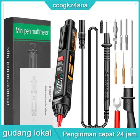 Jual Aneng A Mini Pen Multimeter With Voice Broadcast Counts