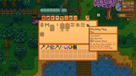 How To Make A Wedding Ring In Stardew Valley