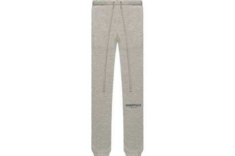 Fear Of God Essentials Heather Oatmeal Core Collection Tracksuit Hype Locker Uk