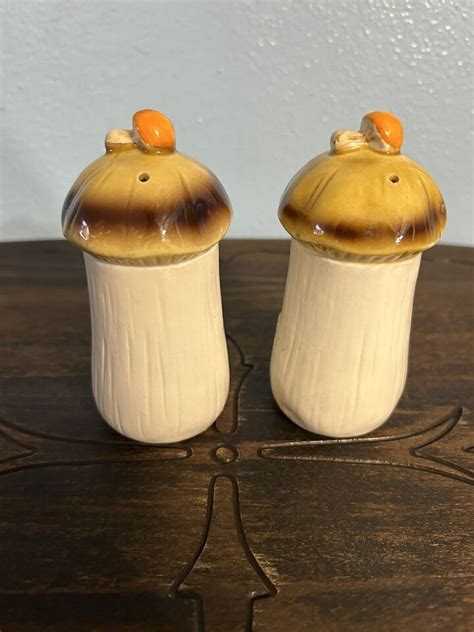 Merry Mushroom Salt And Pepper Shakers Sears Roebuck EBay