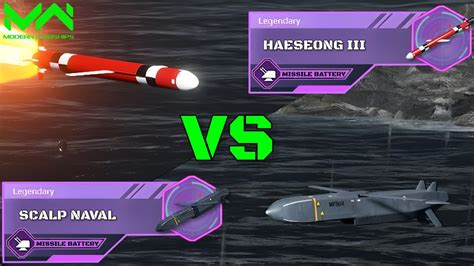 New Gacha Missile Haeseong Iii Vs Scalp Naval Legendary Missile