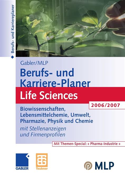 Amazon Gabler MLP Berufs Und Karriere Planer Life Sciences 2006