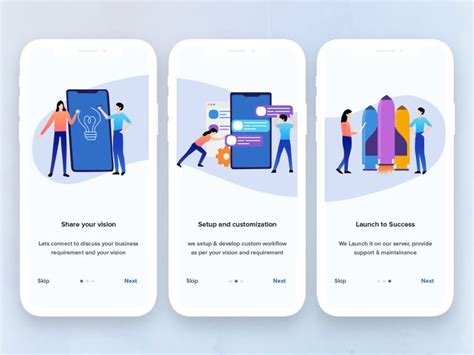 Onboarding Tour Splash Screen App Design Onboarding